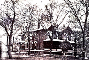 Until the construction of the Bethany United Church of Christ in 1930 the grandest house in Old Ravenswood was the Bennett Mansion. The Bennett Mansion stood on the current site of the church. The structure was torn down to create the current church. Credit: Ravenswood Lake View Historical Association