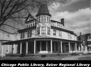 The Abbott Mansion during the years it struggled. 