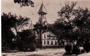 An early photo of All Saints Church, Credit: The 1883 Project