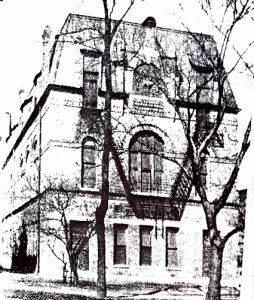 Library Hall. Credit: Archives of the Ravenswood Lake View Historical Association